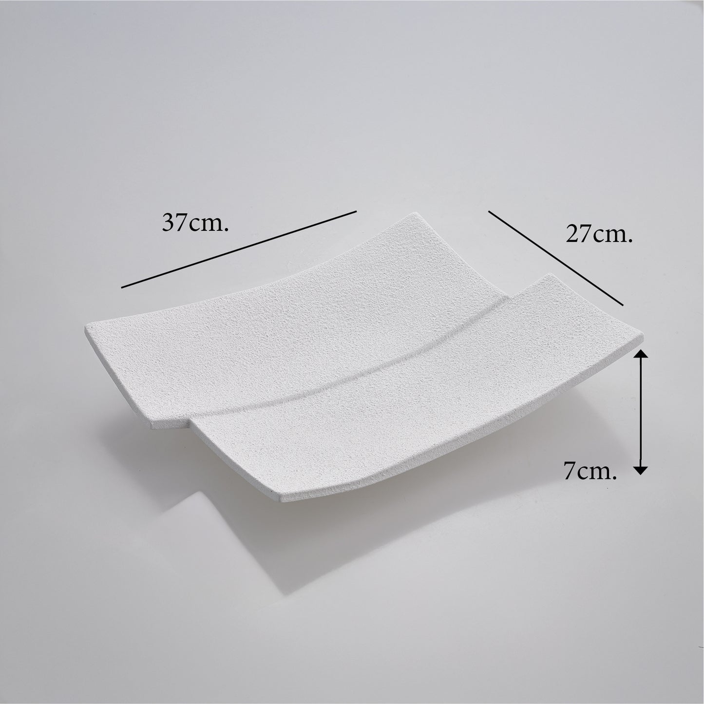 Centrotavola “Rettangolo” — Bianco