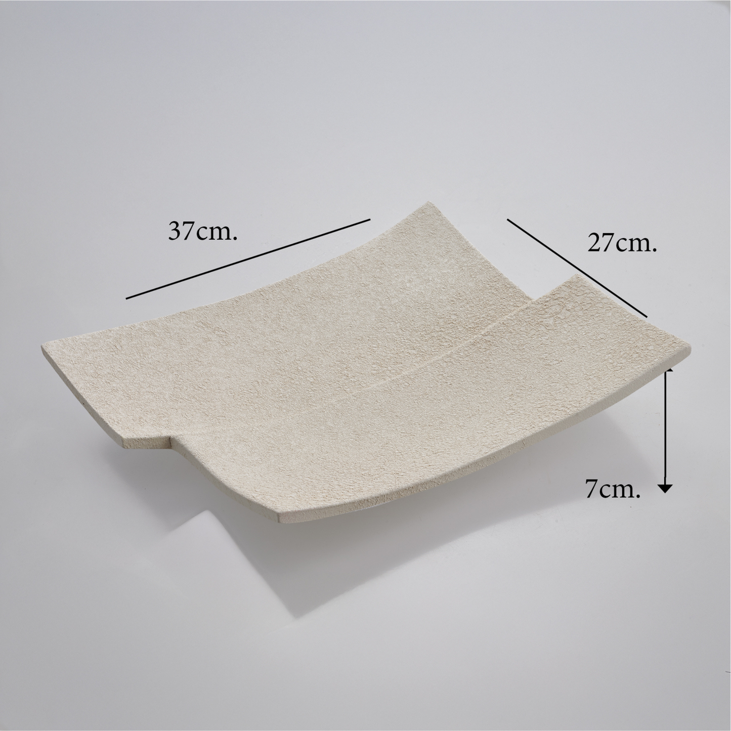 Centrotavola “Rettangolo” — Beige