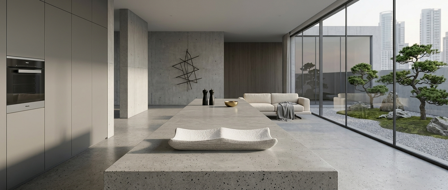 Centrotavola “Quadro” — Bianco (Slim)