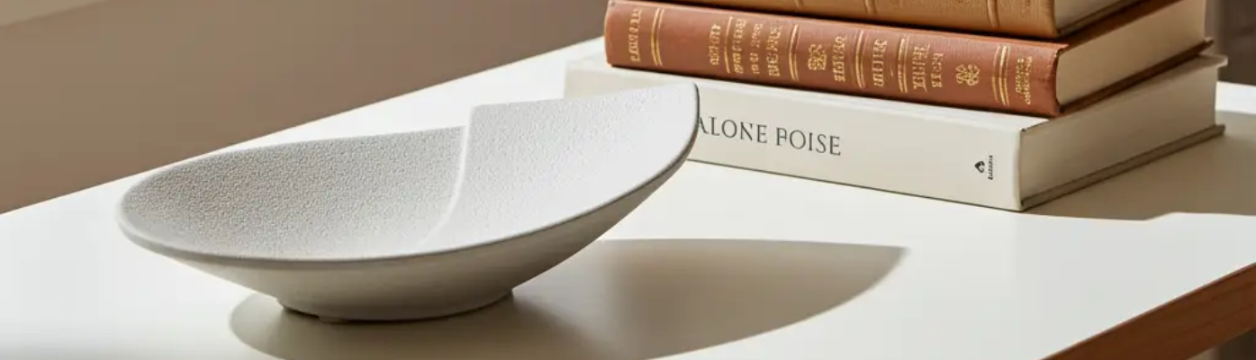 Centrotavola “Goccia” - Bianco