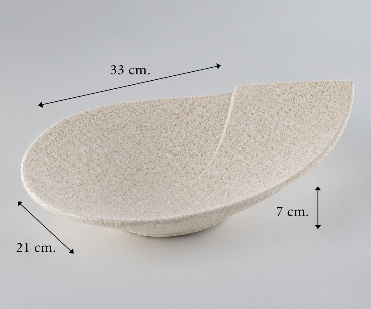 Centrotavola “Goccia” - Beige