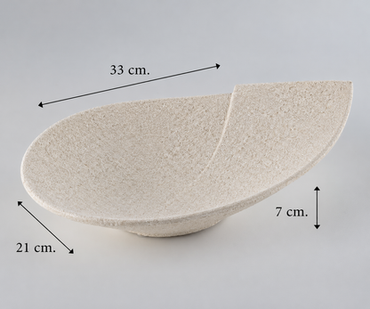 Centrotavola “Goccia” - Beige