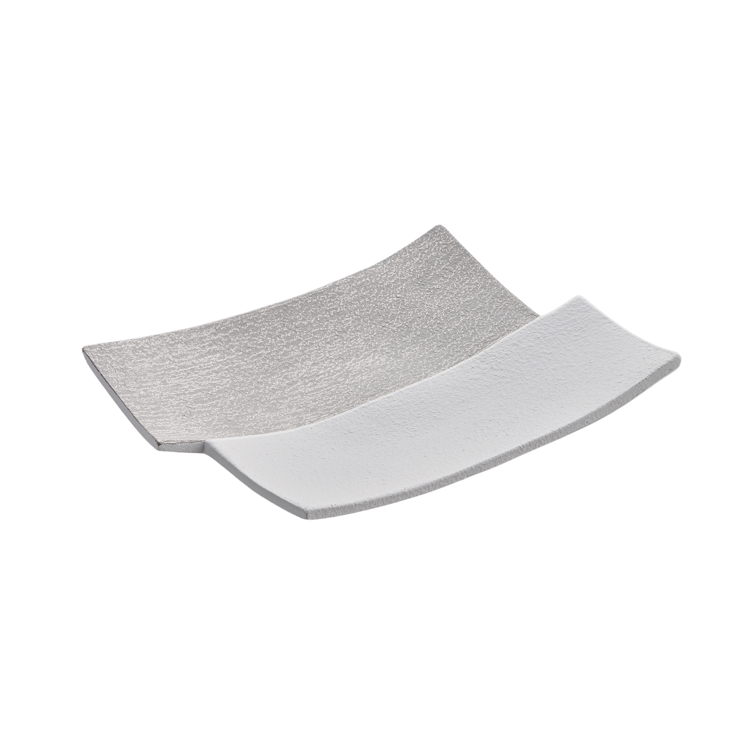 Centrotavola “Rettangolo” — Bicolore Bianco & Grigio