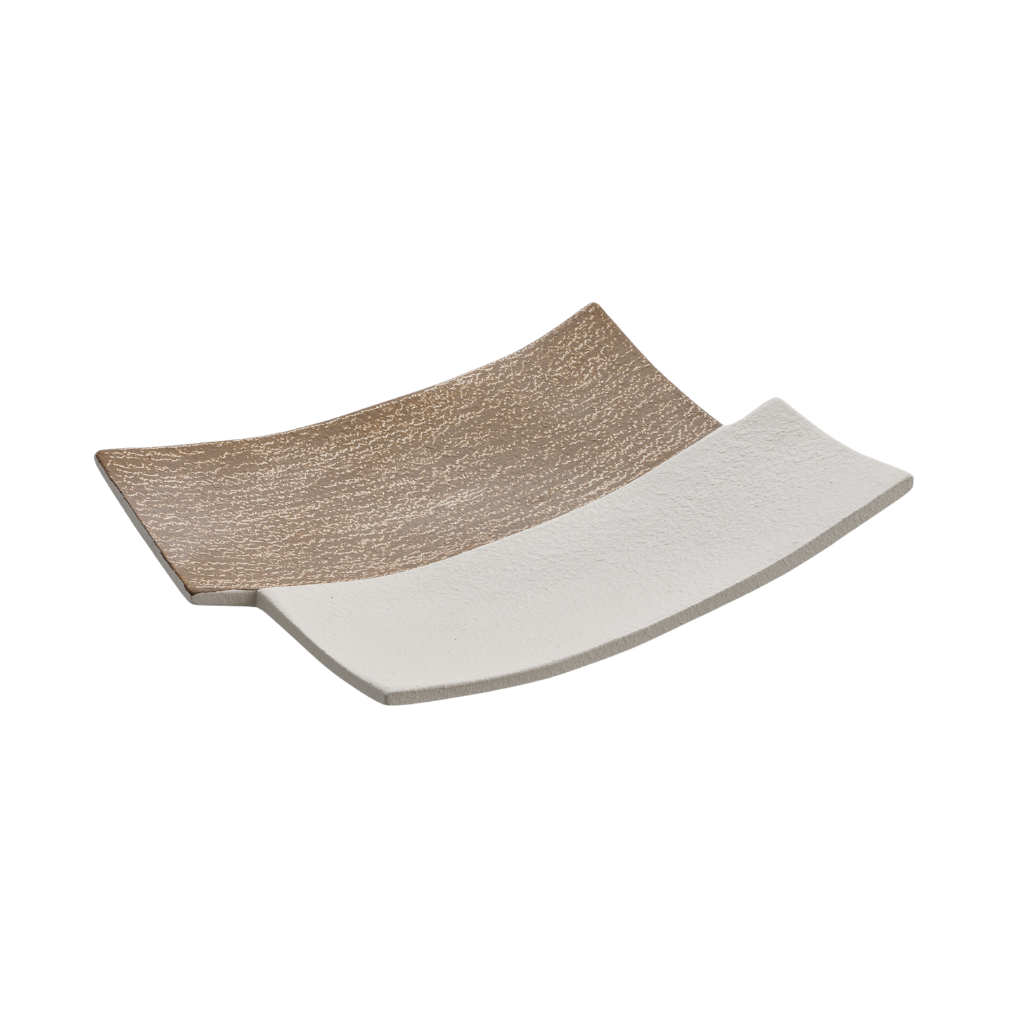 Centrotavola “Rettangolo” — Bicolore Beige & Marrone