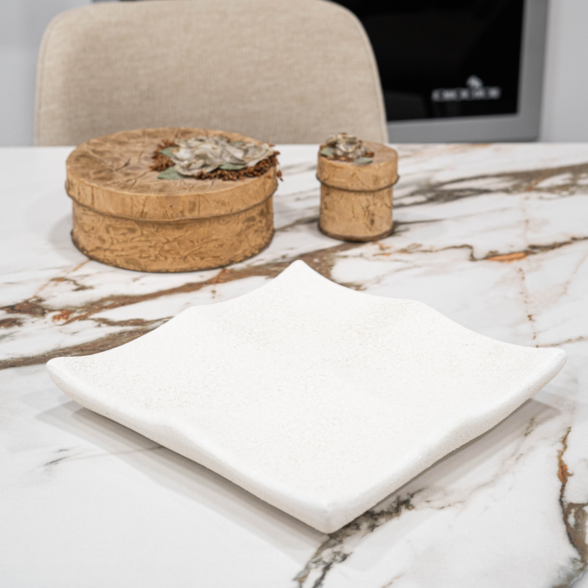 Centrotavola “Quadro” — Beige