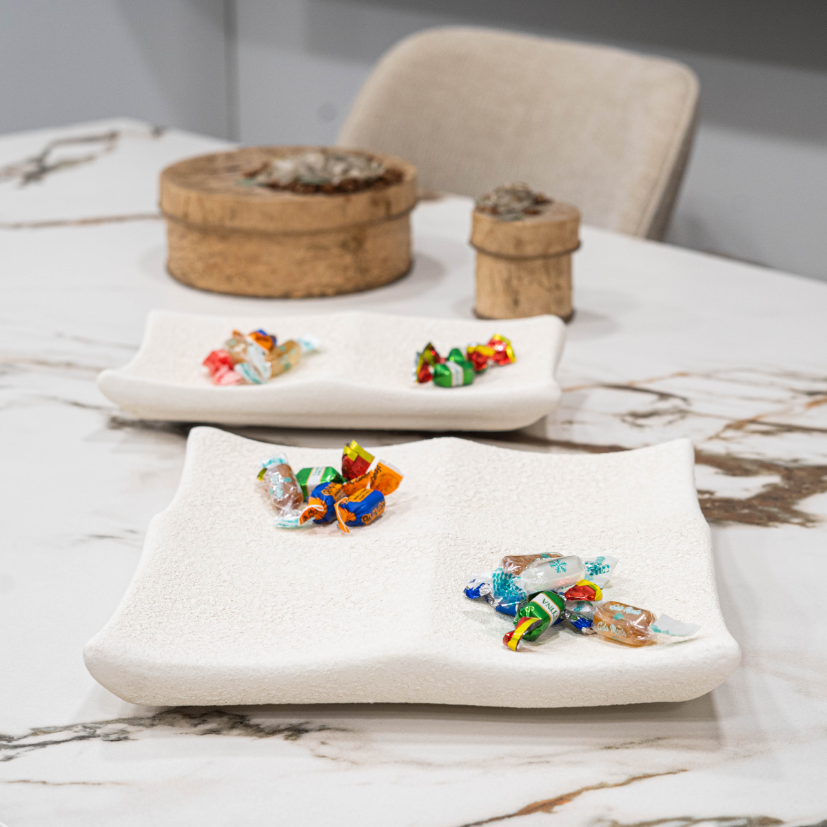 Centrotavola “Quadro” — Beige