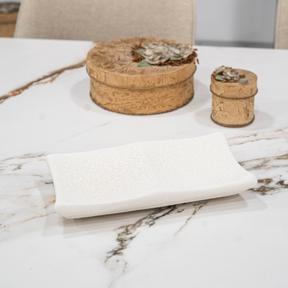 Centrotavola “Quadro” — Beige (Slim)
