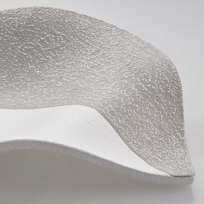 Centrotavola “Onda” — Bicolore Bianco & Grigio