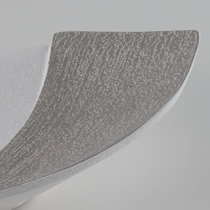 Centrotavola “Goccia” – Bicolore Bianco & Beige