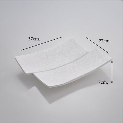 Centrotavola “Rettangolo” — Bianco