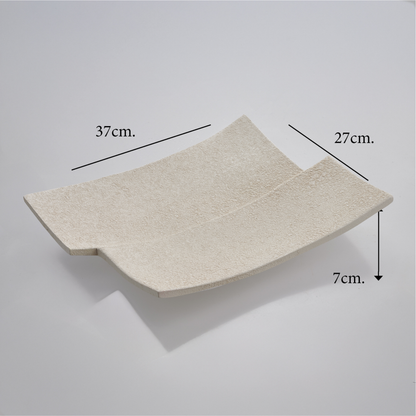 Centrotavola “Rettangolo” — Beige