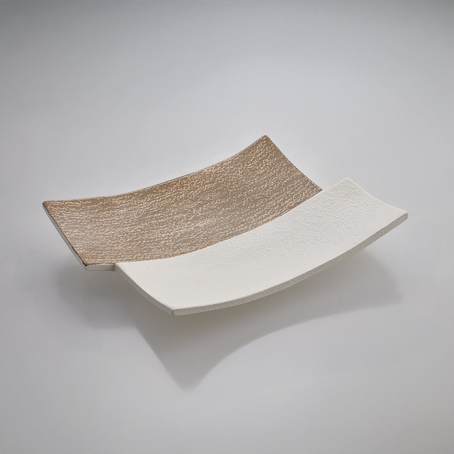 Centrotavola “Rettangolo” — Bicolore Beige & Marrone