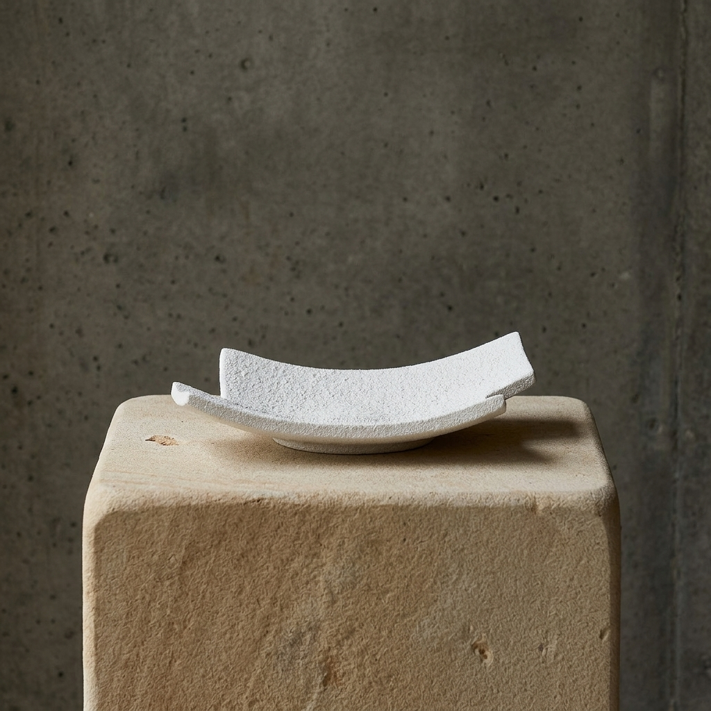 Centrotavola “Rettangolo” — Bianco (Slim)